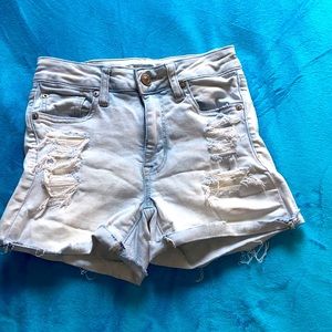 American eagle jean shorts